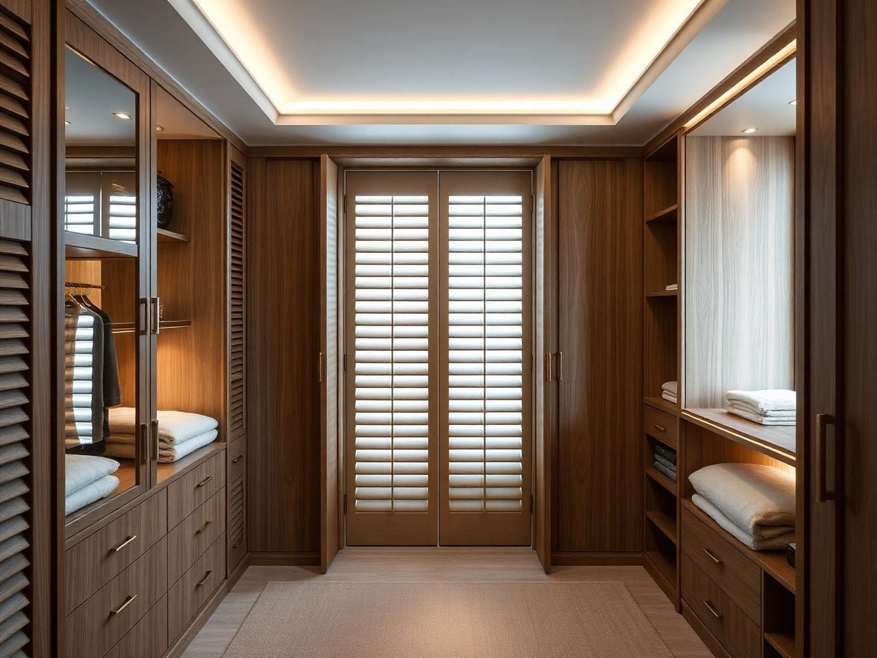 Wardrobe joinery installed in a completed Furdo bedroom