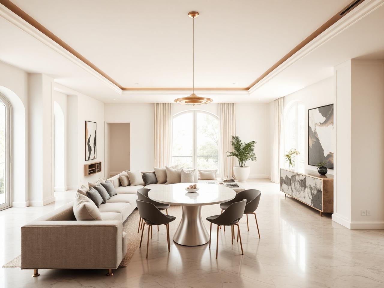 Living rooms — render